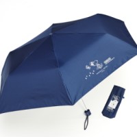 ドアマン・スヌーピー　晴雨兼用 折りたたみ傘