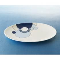 フランク・ロイド・ライト　テーブルウェア　<オーバルプレート　インペリアルブルー(1枚)>