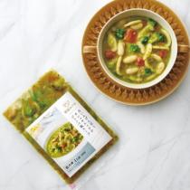 1個 白いんげん豆とオレッキエッテのジェノバ風スープ(OJ-12)【冷凍食品】